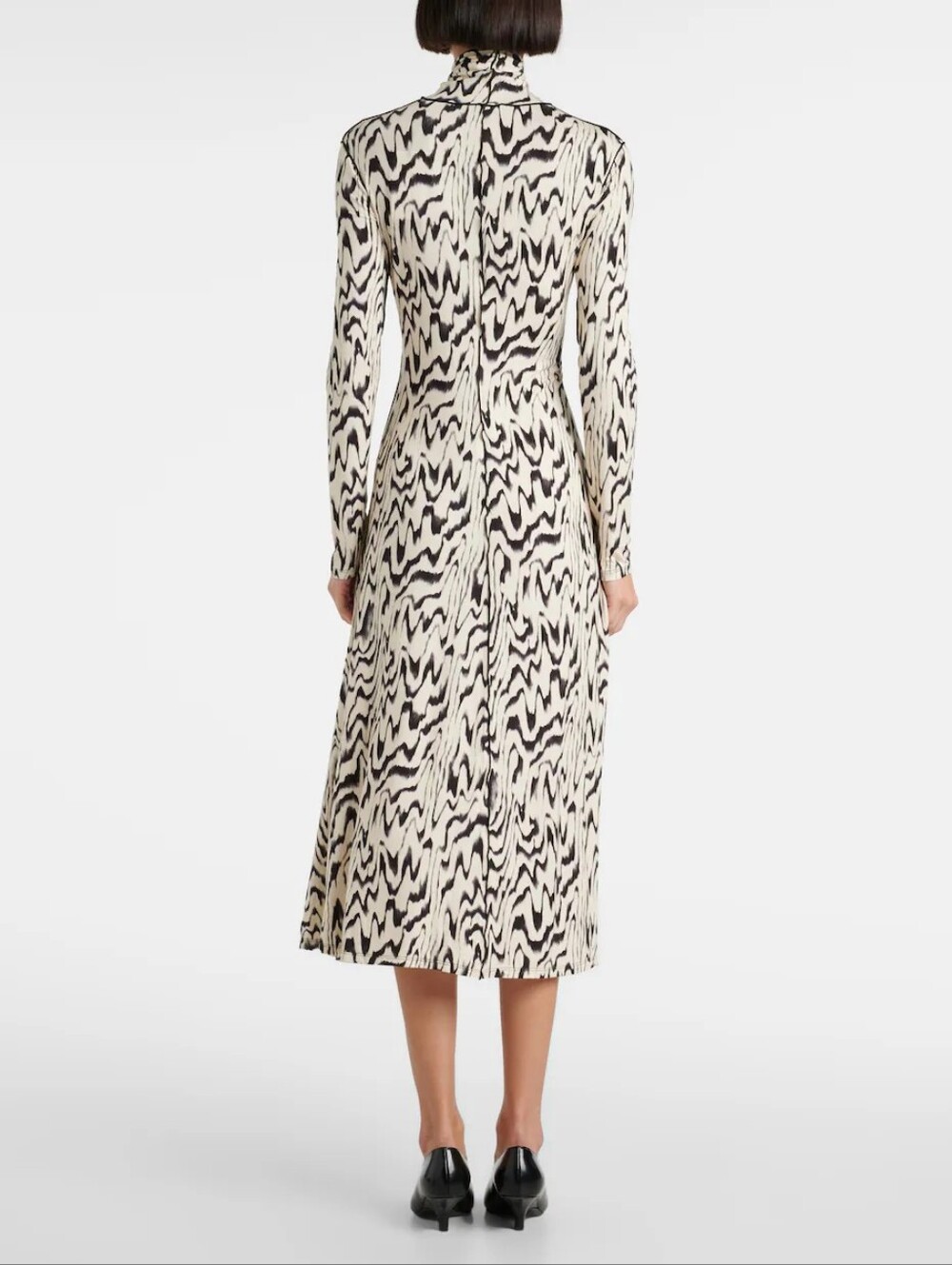 PROENZA SCHOULER | $495 Marion Long Sleeve Midi Dress - Picture 8 of 11